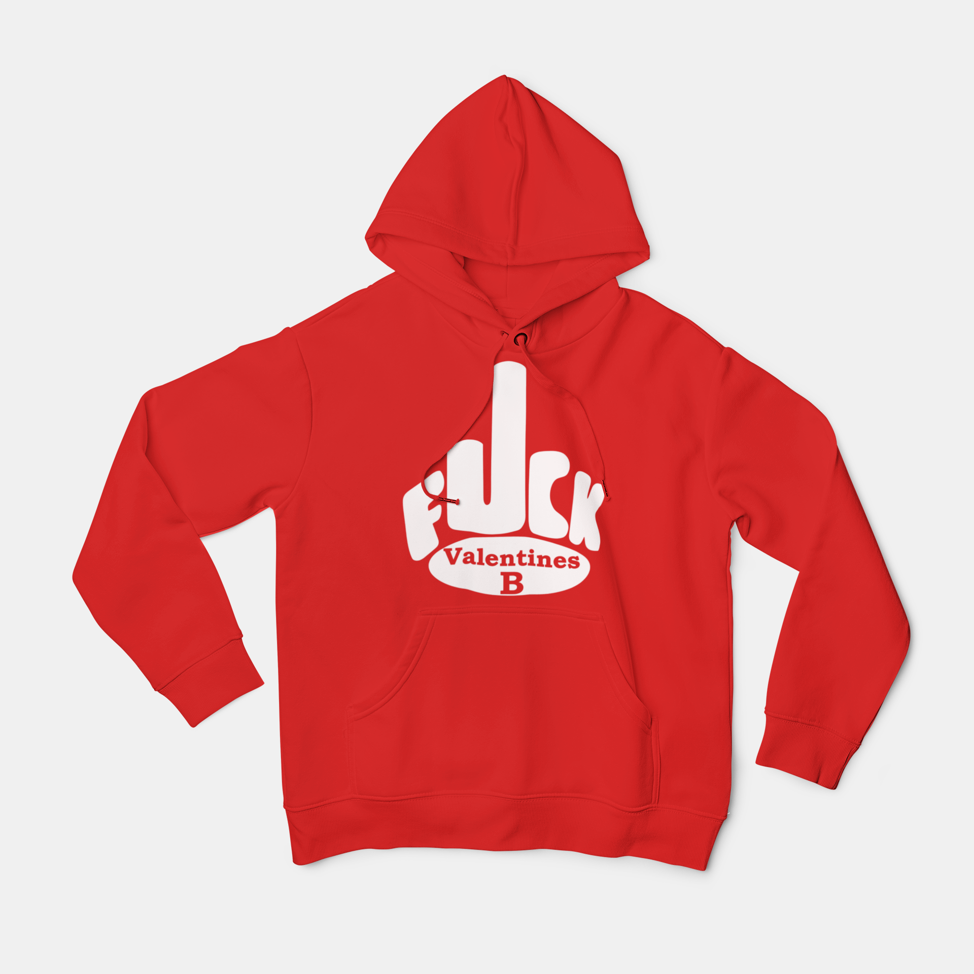 RED “F*CK VALENTINES” HOODIE