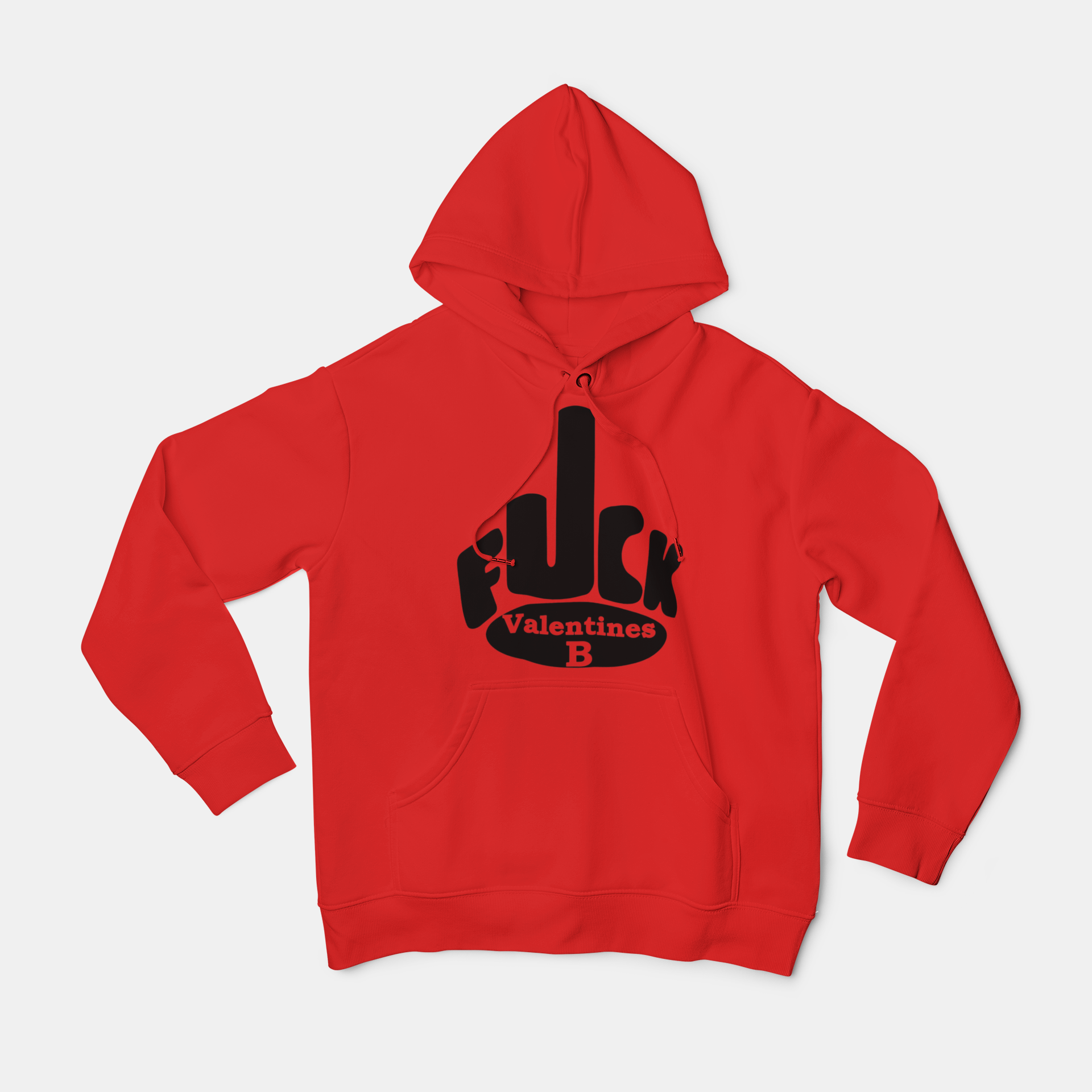 RED “F*CK VALENTINES” HOODIE