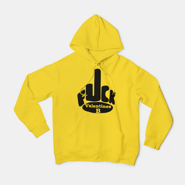YELLOW “F*CK VALENTINES” HOODIE